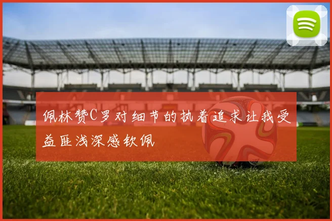 佩林赞C罗对细节的执着追求让我受益匪浅深感钦佩